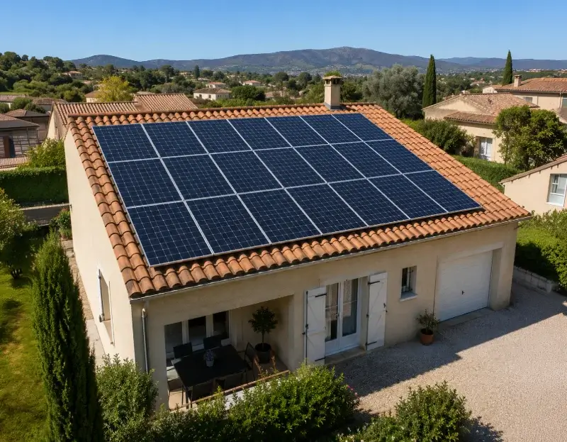 Prime à l'autoconsommation panneaux solaires Ronno — aide financière de l'État
